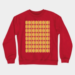 HOT Dog Lover Pattern Crewneck Sweatshirt